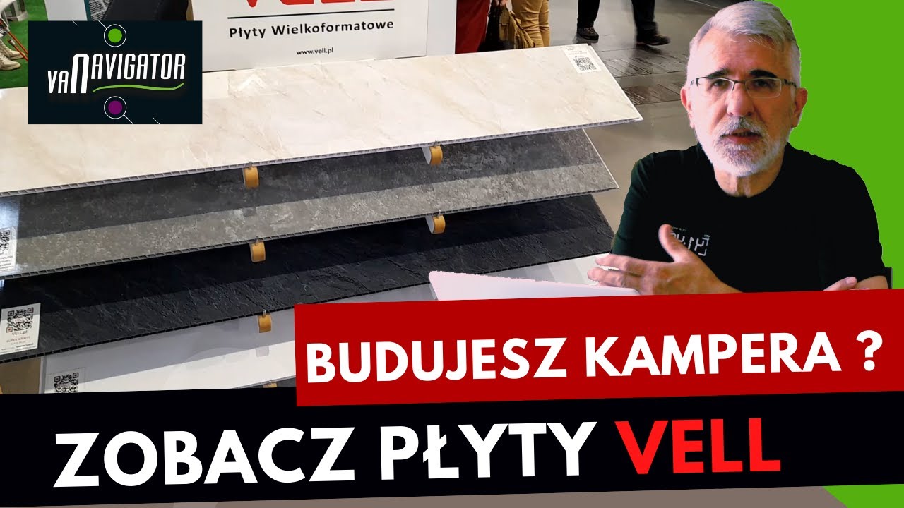 🟢 Budowa kampera   Z czego zrobić ściany ❓ Zobacz lekkie płyty VELL ❗️