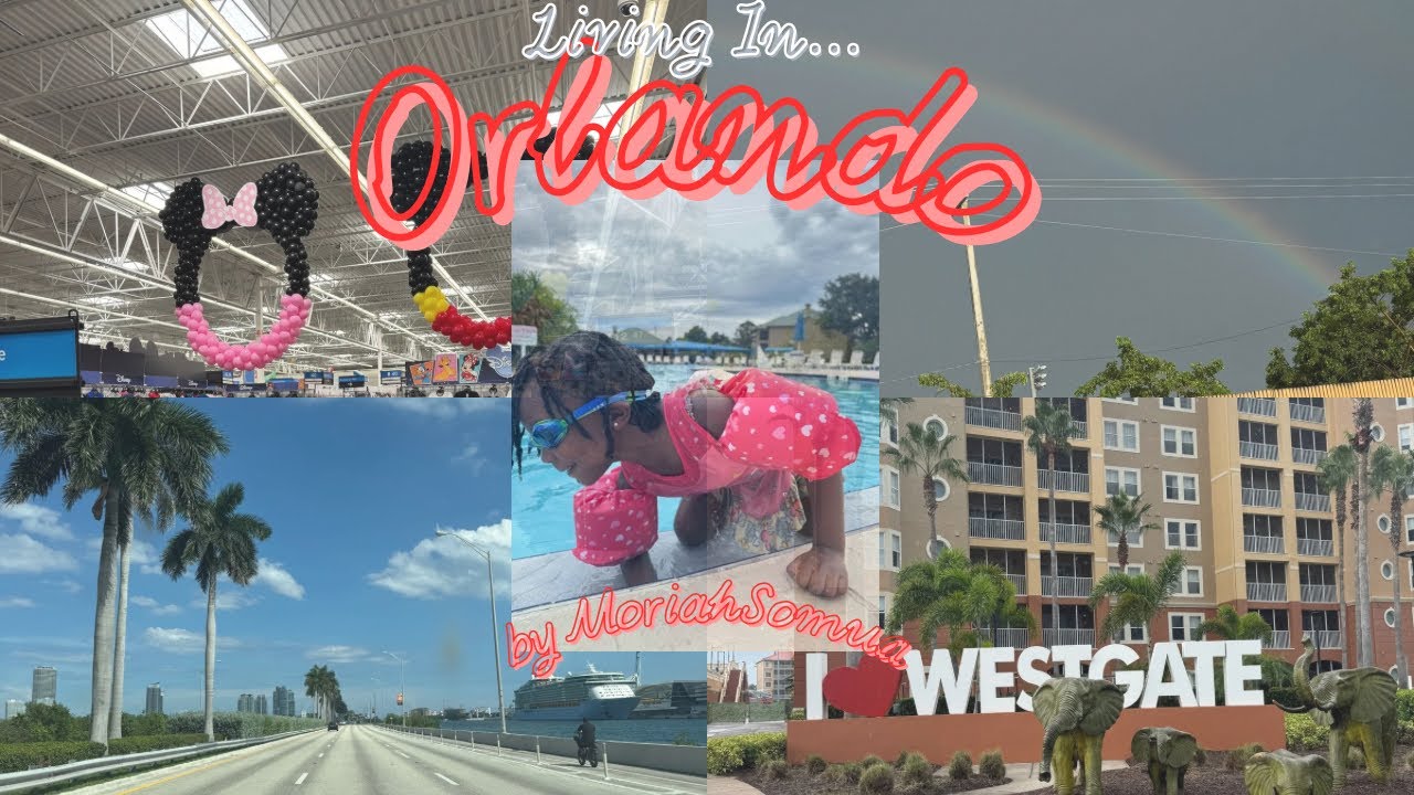 Living in Orlando, FL pt.1 🌴| Road Trip, Resort & Real Life