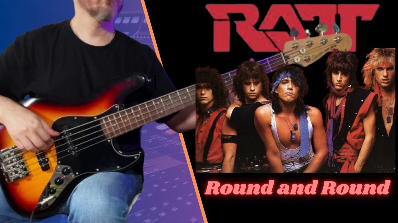 Ratt - Round and Round (Bass Cover)