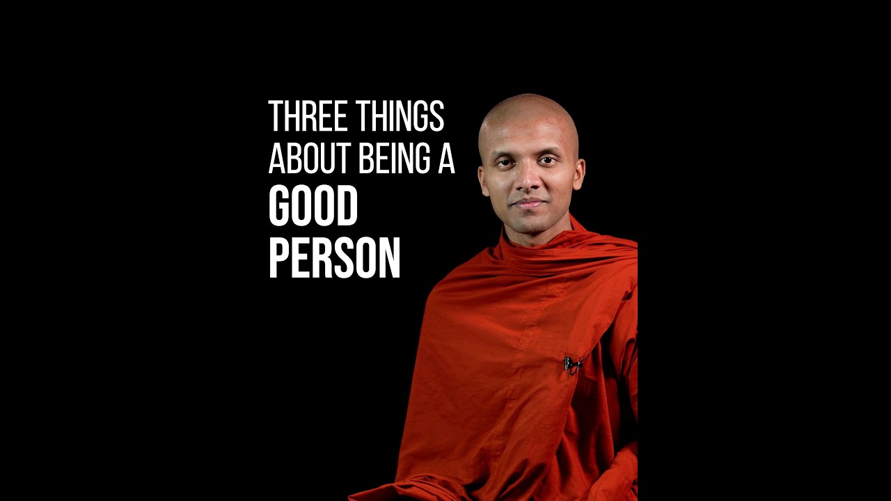 Three things about being a good person 🧘&zwj;♀️💛😇  | Buddhism In English #Short