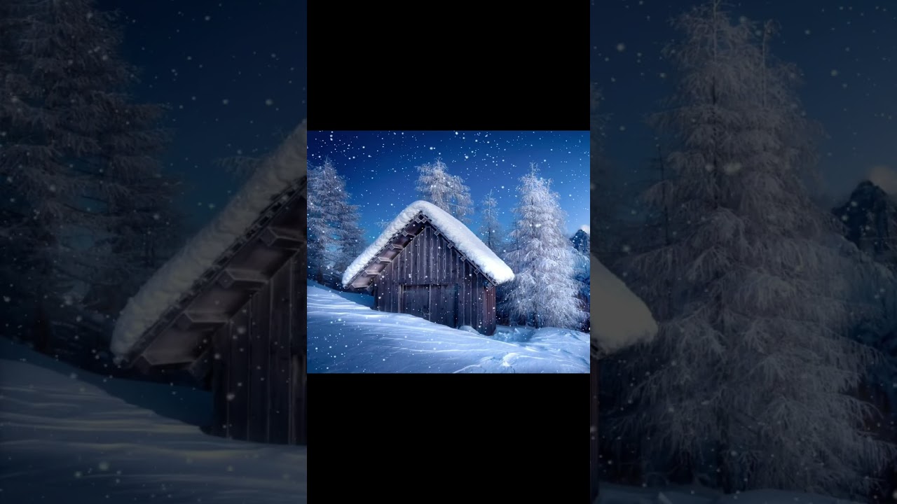 A cozy winter night ❄️✨ 