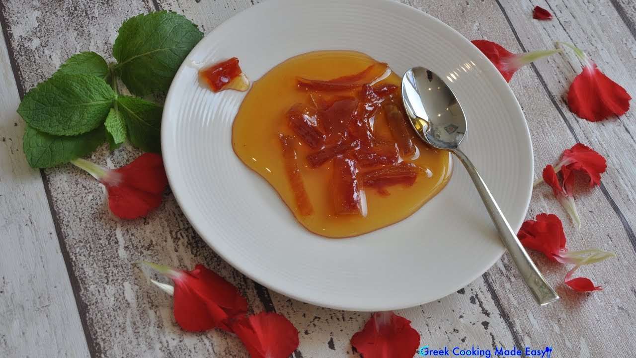 Watermelon Rind Preserves - Κυπριακό Γλυκό Καρπούζι ή Παττίχα