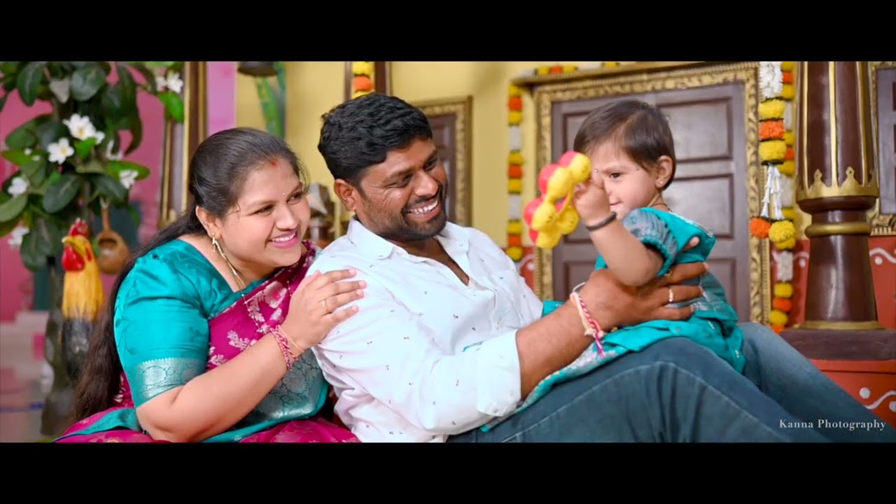 Best Pre Birthday Song 2025||Sri Dhruti || Baby Girl|| #AakashamLoniChandamama || Kanna Photography