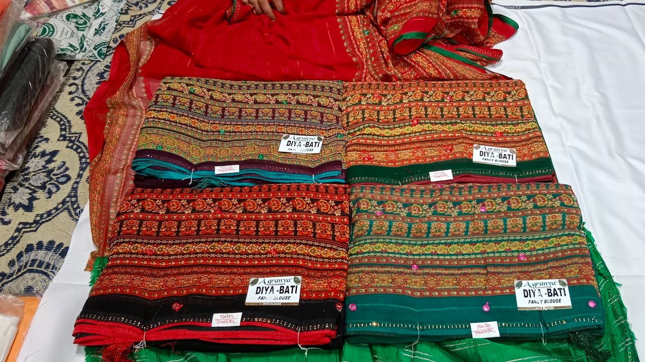 Fancy printed saree
