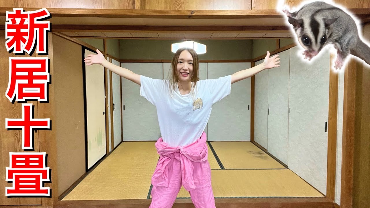 10畳の部屋をモモンガ専用部屋にセッティング