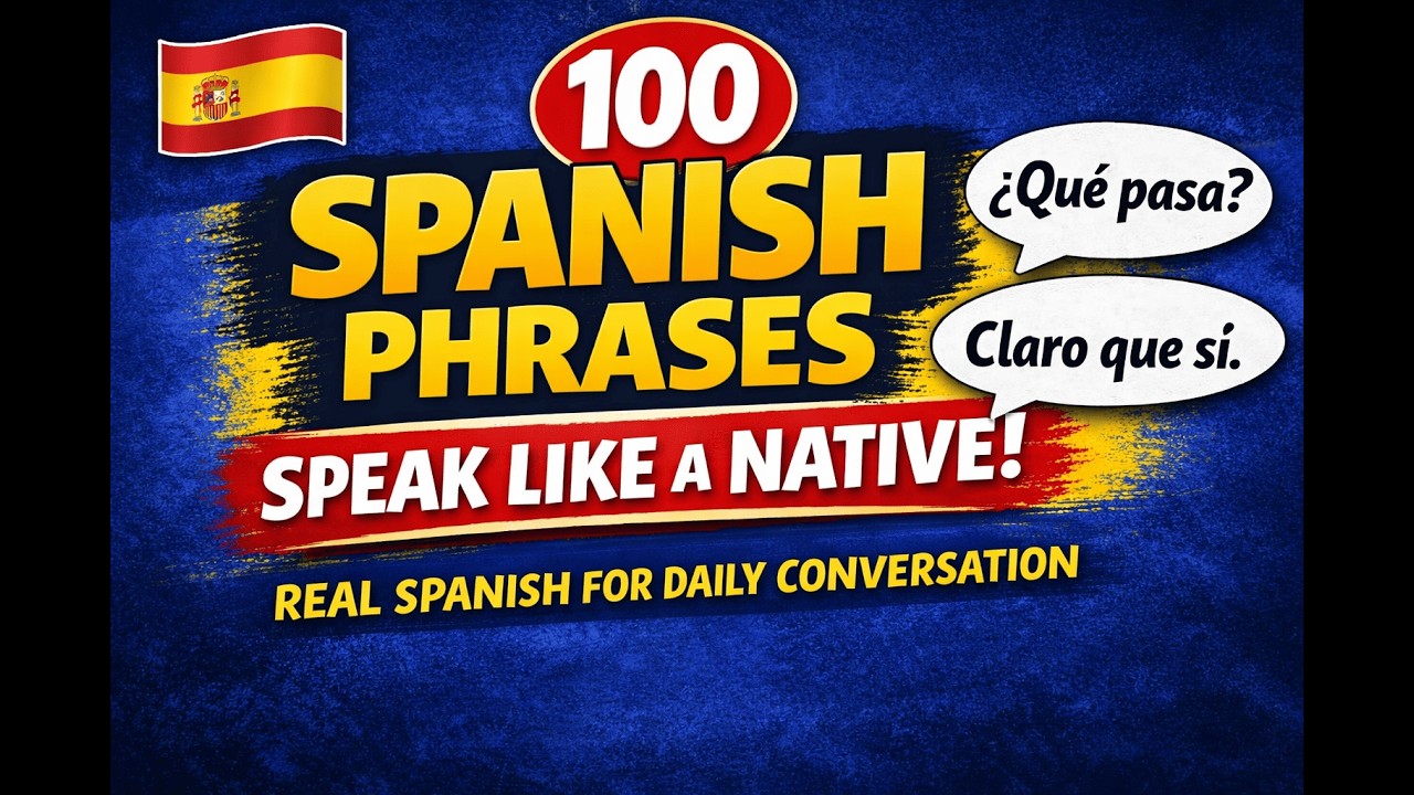 100 Most Used Spanish Phrases for Daily Conversation