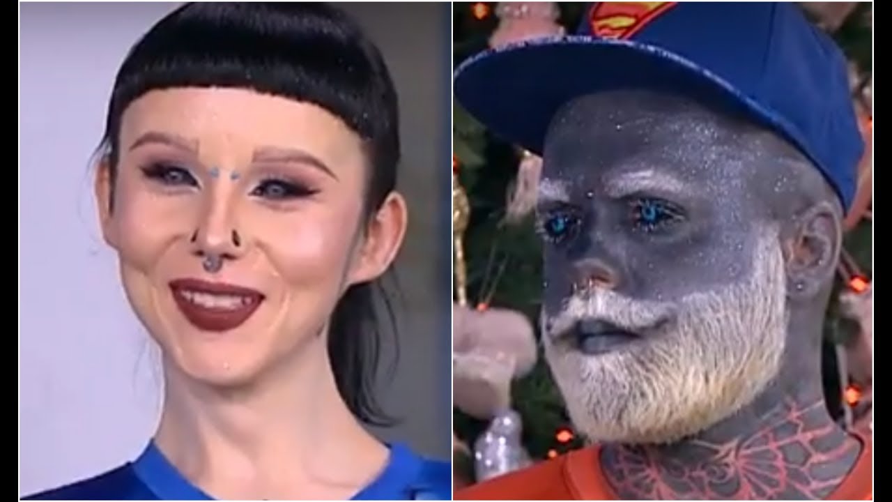 Ich wygląd szokuje, zobacz rozmowę z Veroniką i wytatuowanym w 85% Adamem CaryKale [Dzień Dobry TVN]