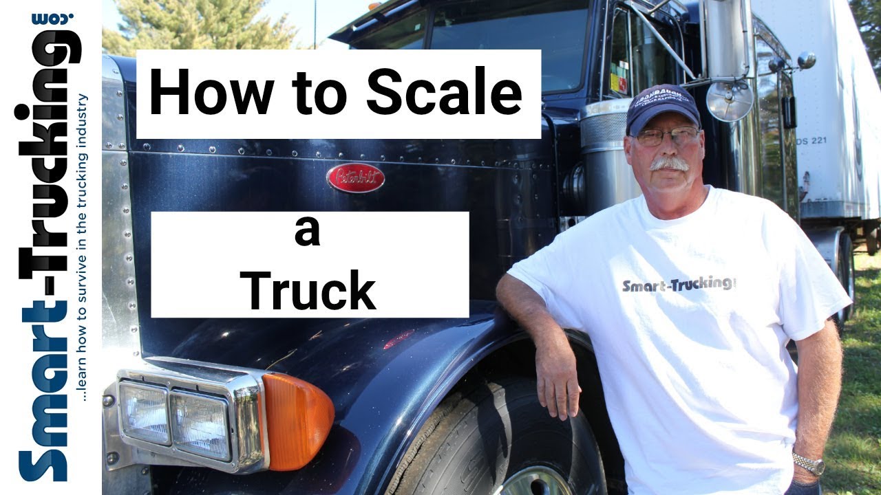 How to Scale a Tractor Trailer - Setting Up the Axles