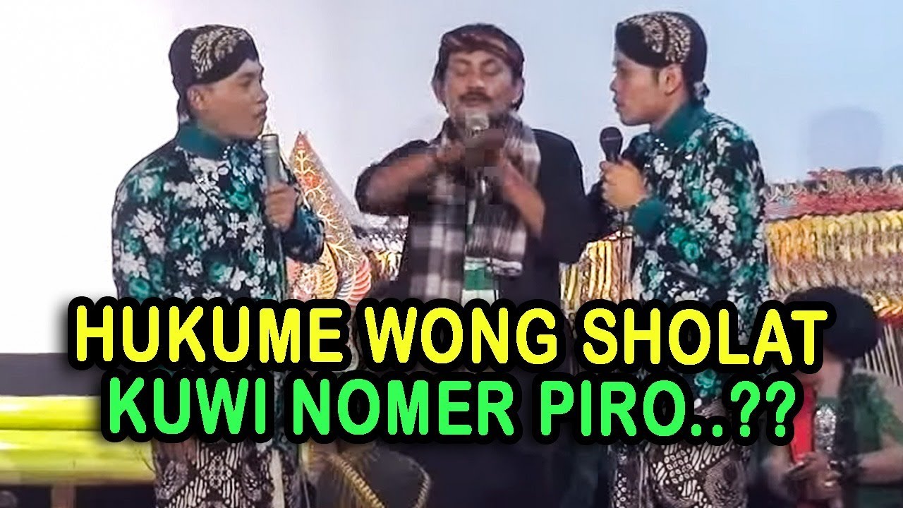 Percil Cs + Cak Tawar - Hukume wong sholat kuwi nomer piro - ngerti jawabane mesti ngguyu kepingkel²