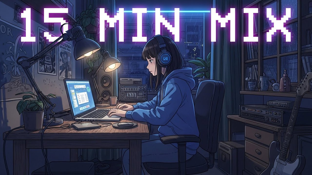 BLUE LAB SESSION ⚡ 15-Minute High-Intensity Math Rock Mix [Full Week 01] SWS