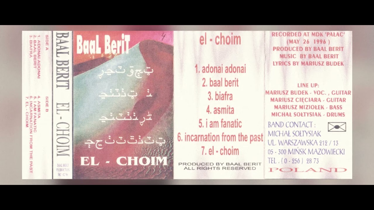 BaaL BeriT - El - Choim, Demo 1996