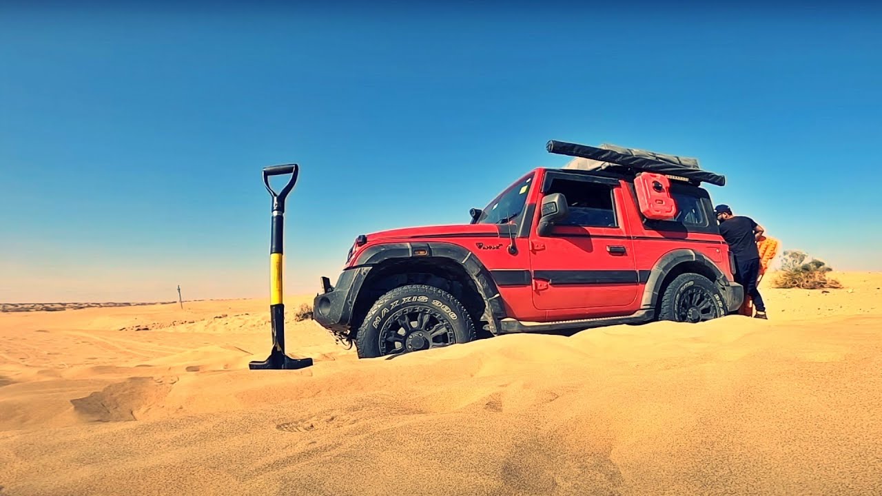 Mahindra THAR Buried In Desert | Recovery | THAR DESERT 2021 EP7