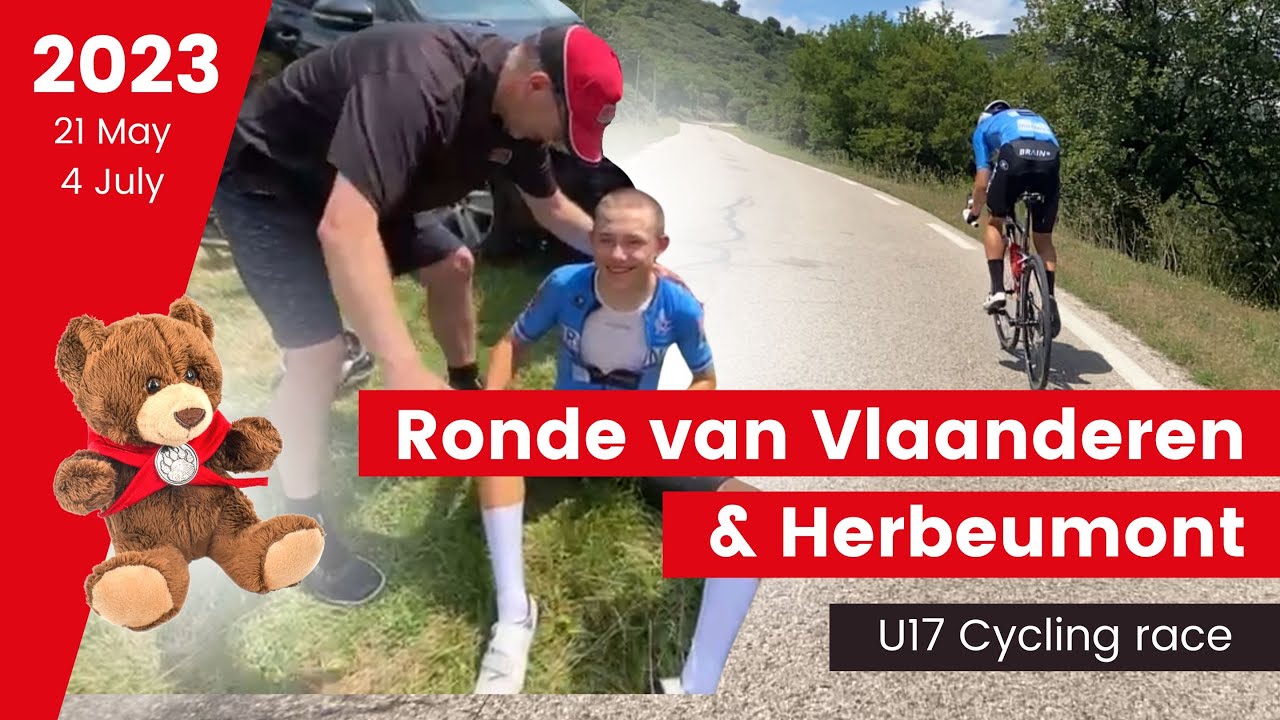 Ronde van Vlaanderen & Herbeumont 2023 - U17 topcompetitie Belgian Cycling - Michiel Nijst
