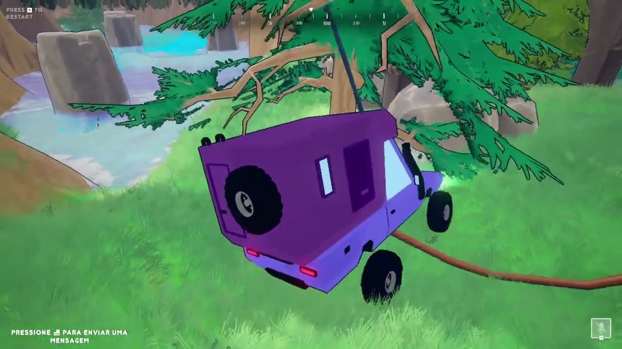 tentando jogar o jogo do carro