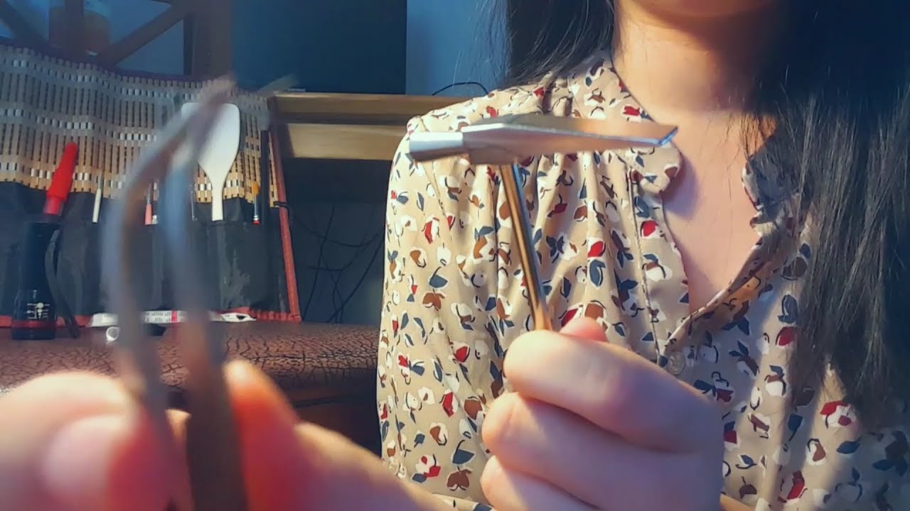 어느 조각가의 작업실👩‍🎨 | 친구랑 작업하는 롤플asmr