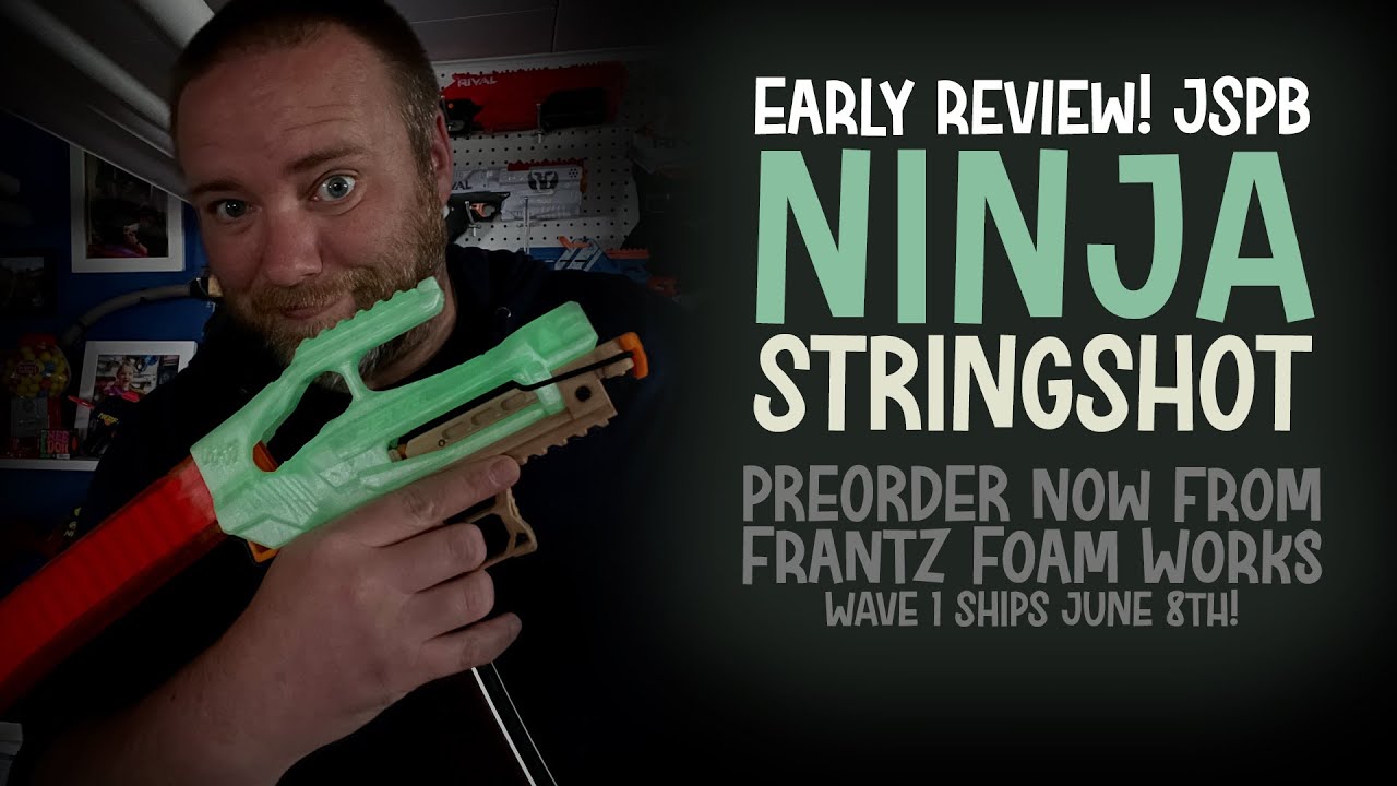 Early review of the JSPB Ninja String Shot from Frantz Foam Works