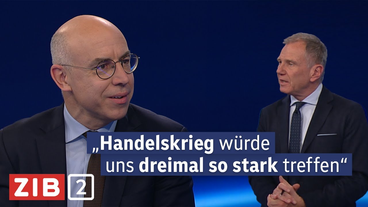 WIFO-Experte: Wie sich US-Zölle auf Österreich auswirken | ZIB2 vom 04.02.2025