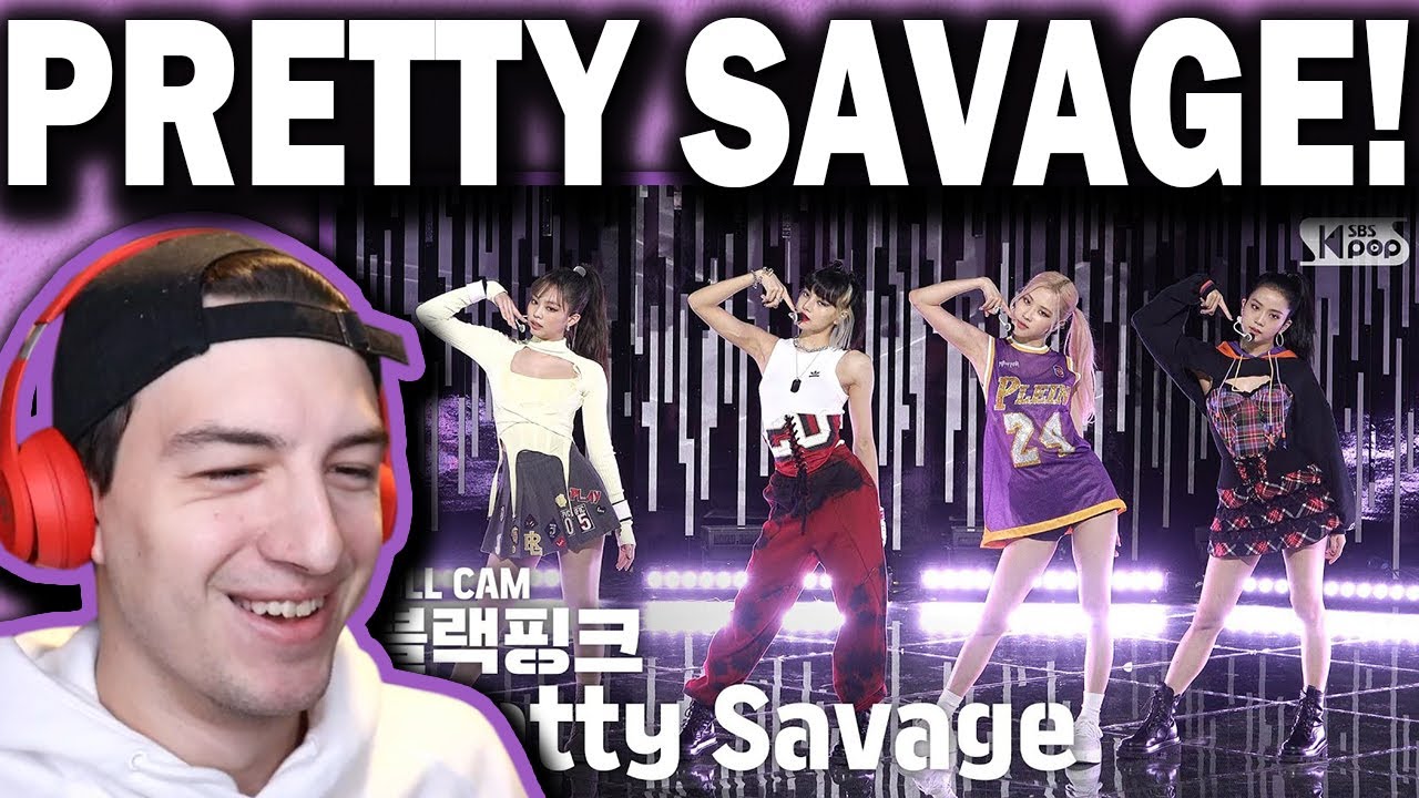 BLACKPINK Pretty Savage (BLACKPINK Full Cam)│SBS Inkigayo REACTION!