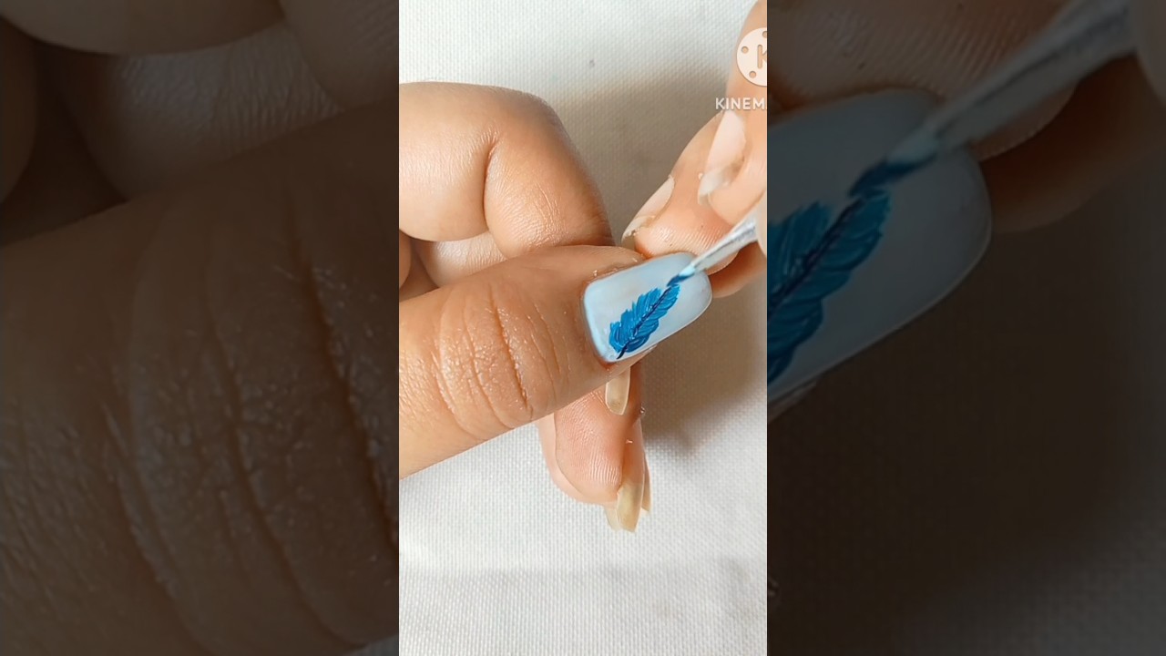 feather 🪶 nail art designs 🪶💅 