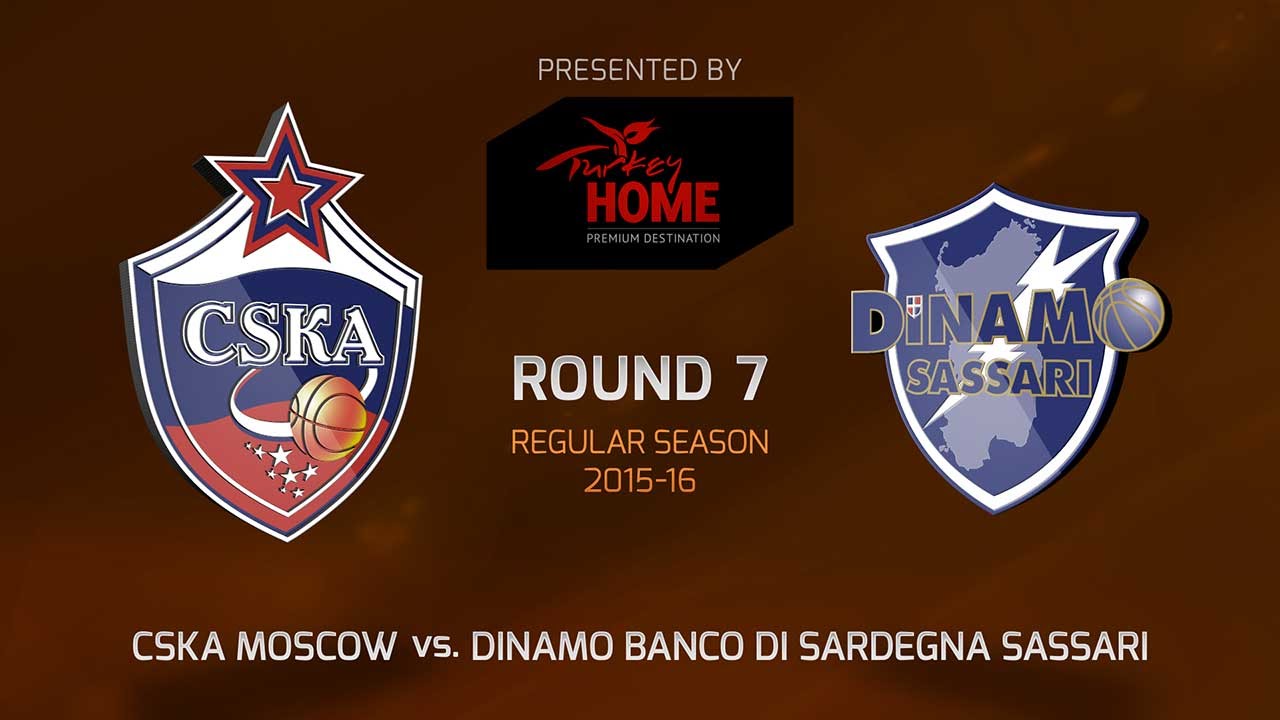 Highlights: CSKA Moscow-Dinamo Banco di Sardegna Sassari