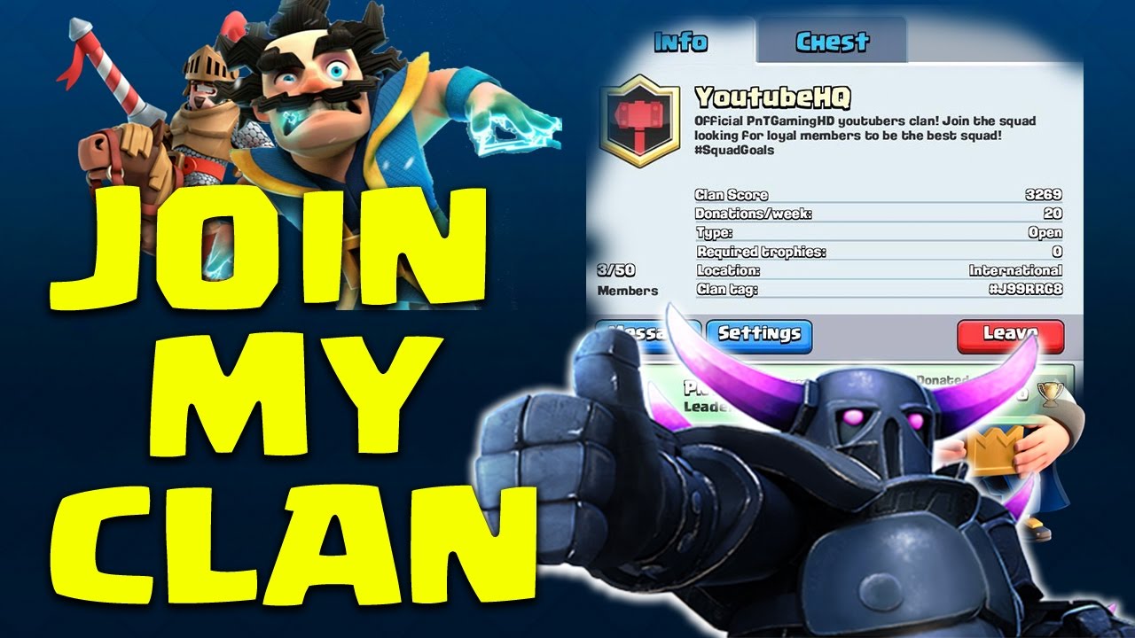 BEST CLASH ROYALE CLAN RECRUITMENT IS OPEN