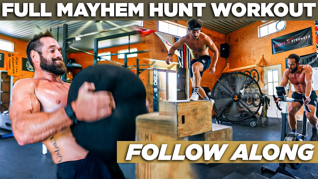 Rich Froning & Angelo Dicicco Full HUNT Workout