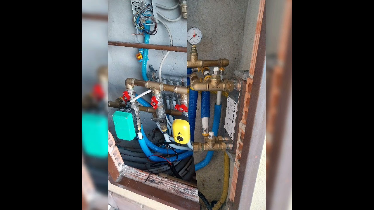 Installazione stufa a pellet con termosifoni