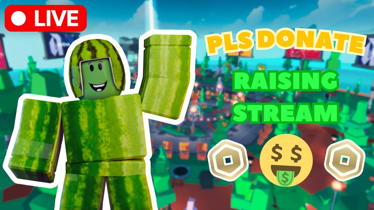 🔴LIVE🔴 Raising Robux On Pls Donate 🙏💸 (TTS ON)