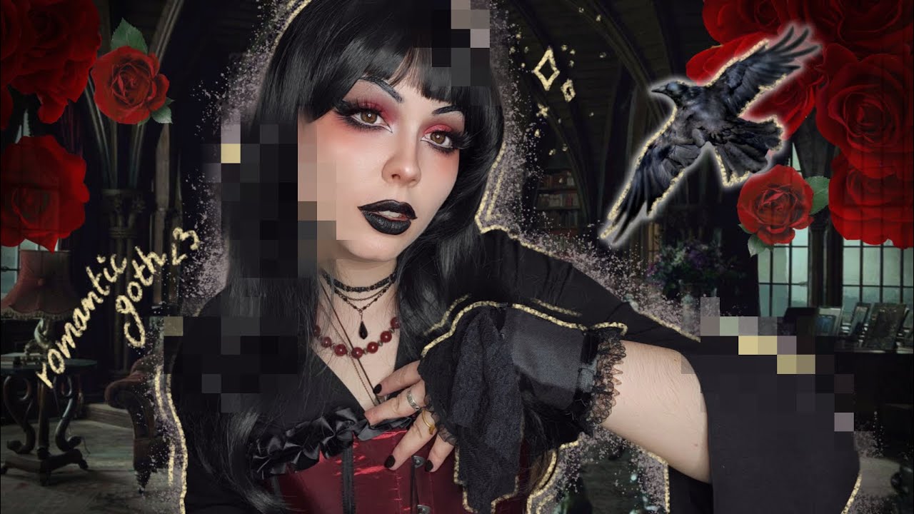 becoming a romantic goth .༺ ☽˚༻.(finally)