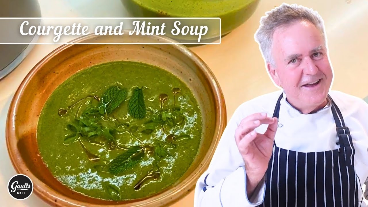 Quick & Healthy Courgette and Mint Soup | Zucchini Soup Recipe | Always Yummy Courgette Soup Recipe!
