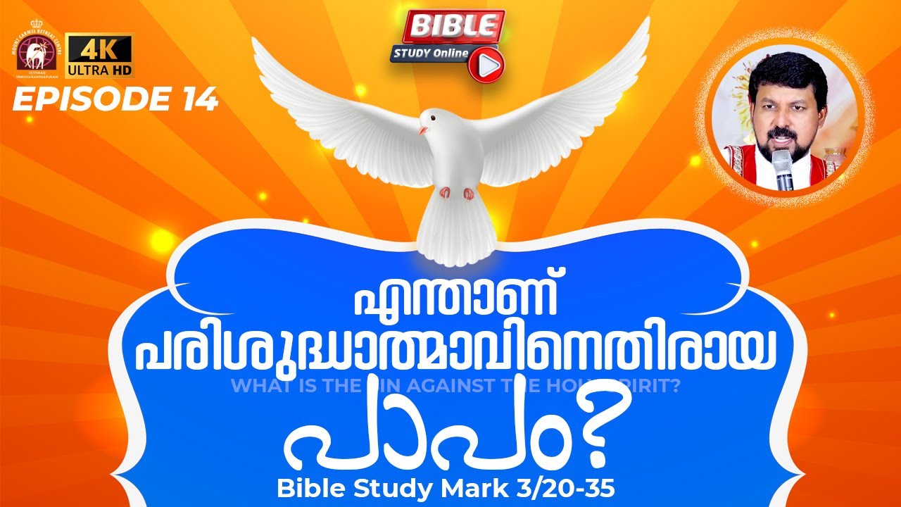 എന്താണ് പരിശുദ്ധാത്മാവിനെതിരായ പാപം?  മാർക്കോസ് 3:20-35 | Fr. Daniel Poovannathil