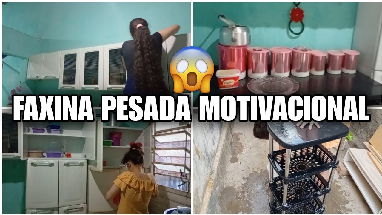 MOTIVA&Ccedil;AO DE FAXINA - MOTIVANDO VOC&Ecirc; A CUIDAR DO SEU LAR 🏡 FAXINA NA COZINHA ❤️