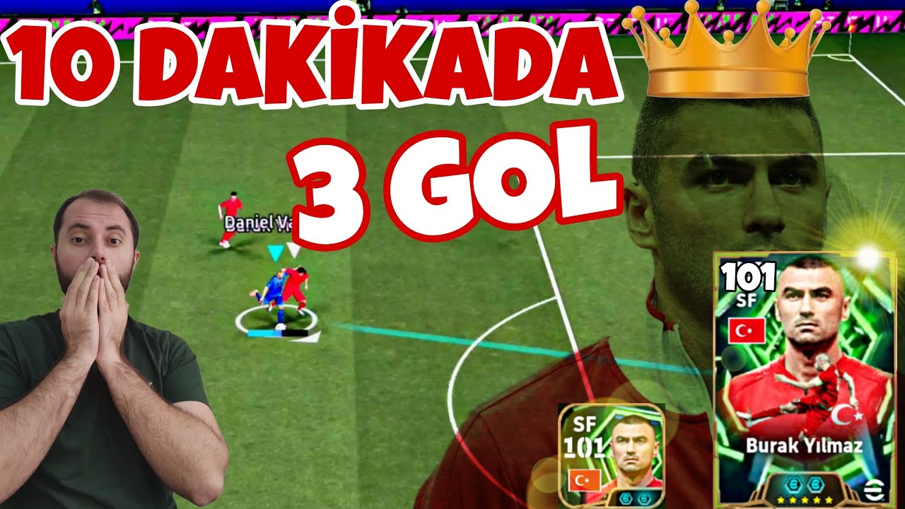 İLK TÜRK EPİK BOMBACI BURAK YILMAZ ŞOV YAPTI ŞOV 🔥 DÖKTÜRDÜ RESMEN 💥 EFootball2026 