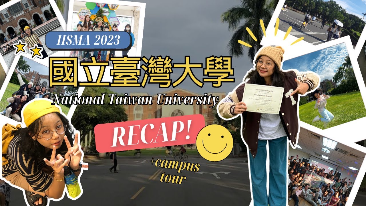 [IISMA 2023] my life at National Taiwan University (國立臺灣大學) in 15 minutes...