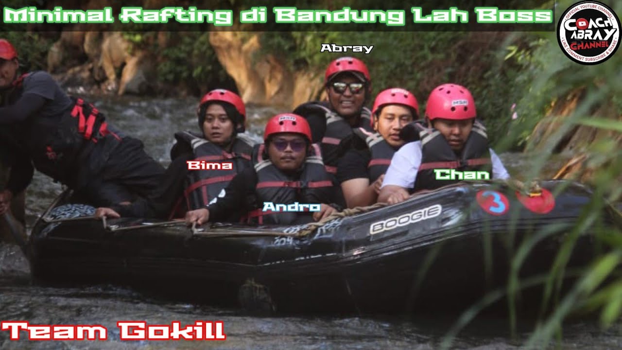 Keseruan main Arum Jeram di Situ Cileunca, Pangalengan Bandung
