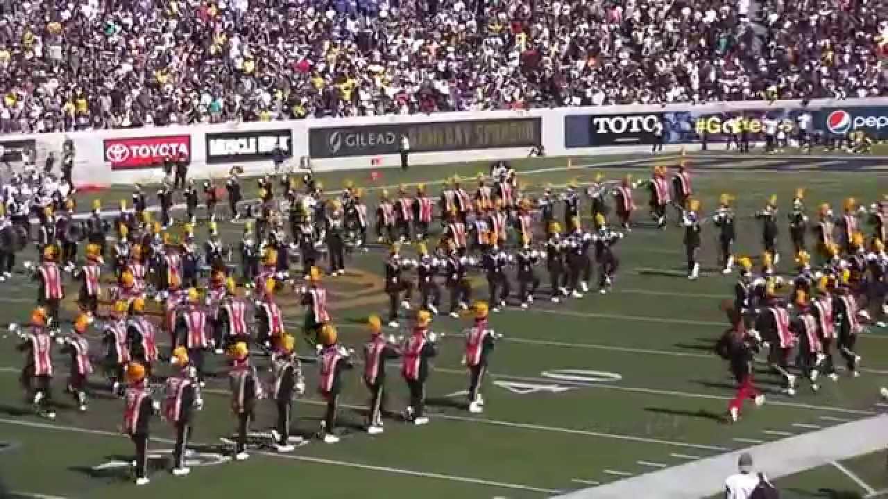 Grambling State Band Halftime Show at Berkeley, CA.