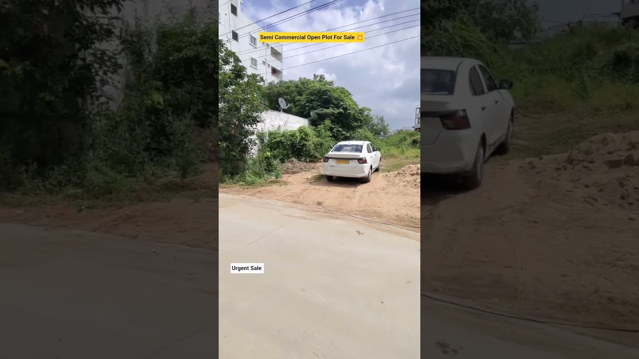 💥Semi Commercial Open Plot For Sale In Hyderabad 