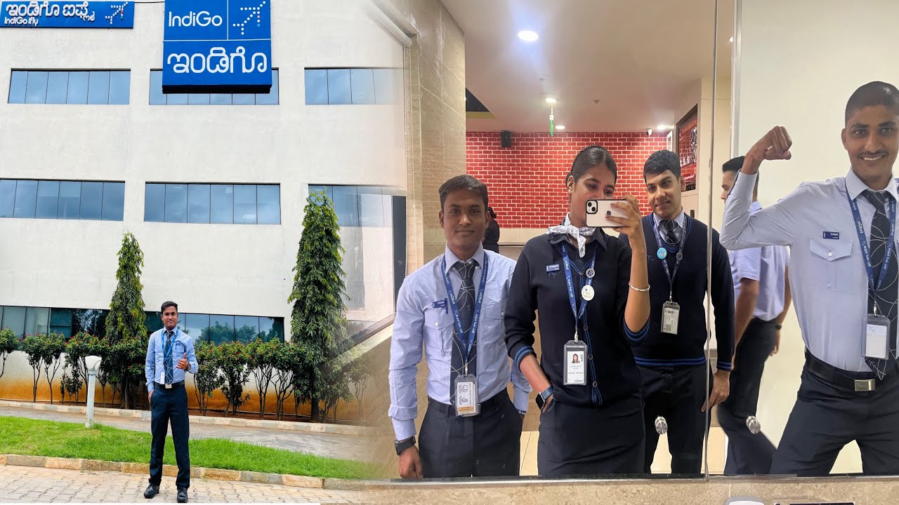 Indigo Ground Staff Training Day-01 || IFLY Bangalore || 😍