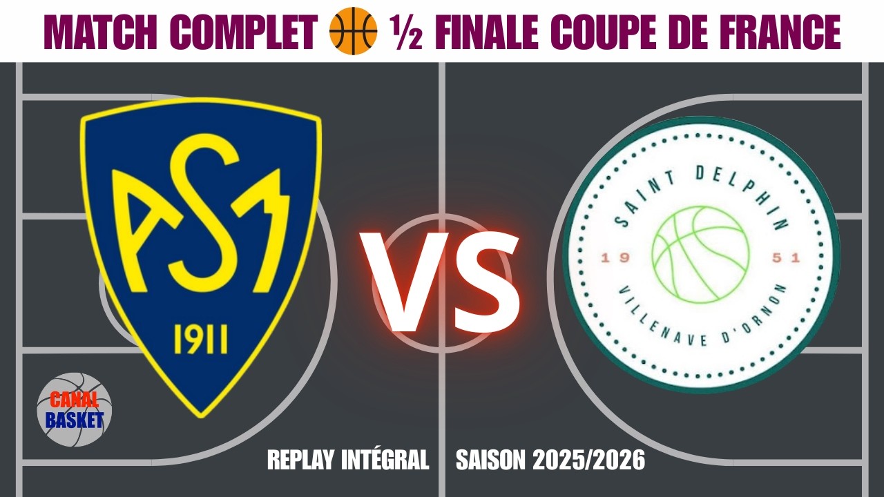 Trophée Coupe de France - AS Montferrand / Saint-Delphin (1/2 Finale Saison 2025/2026)