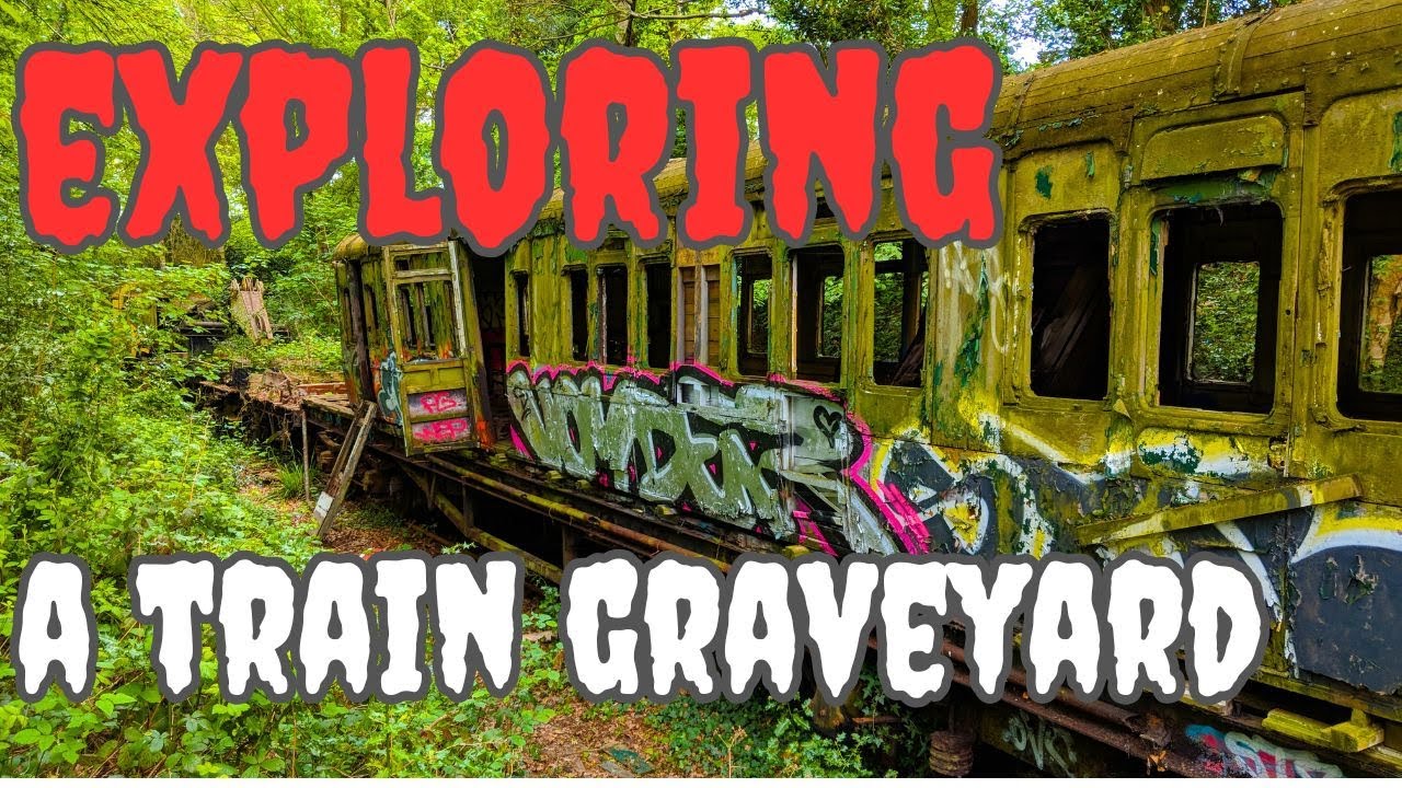 Exploring a Forgotten Train Graveyard &ndash; Abandoned Engines & Eerie History