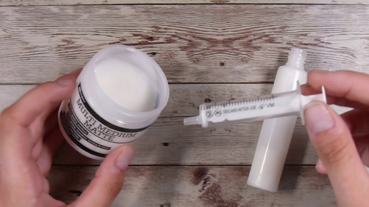 How to Fill A Small Opening Glue Bottle #Cardmaking