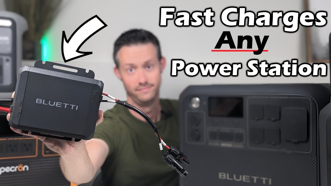 First of Its Kind!  The Bluetti Charger 1 is Fully ADJUSTABLE!