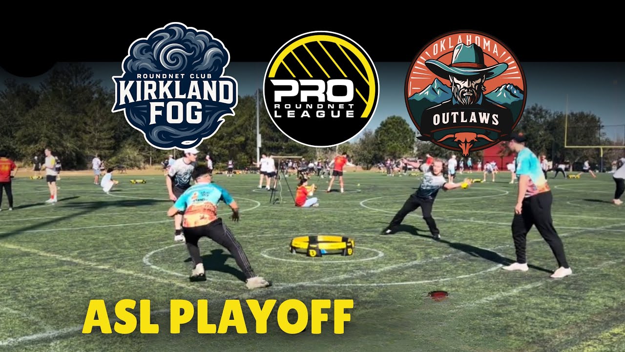 Oklahoma Outlaws vs Kirkland Fog - ASL Pro Roundnet Playoff |Pools| Leonardo/Conner vs Erick/Zach