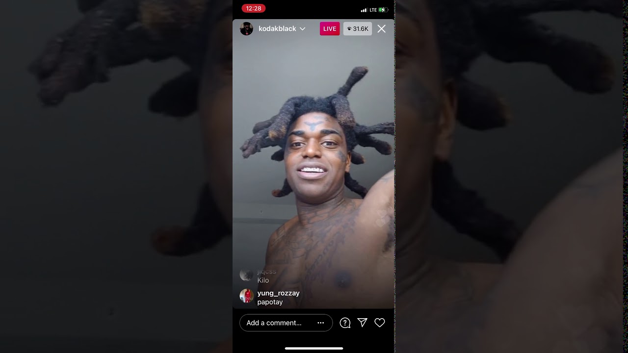 Kodak Black Mellow Rackz reveal their baby’s name !! ig live 3-3-2021