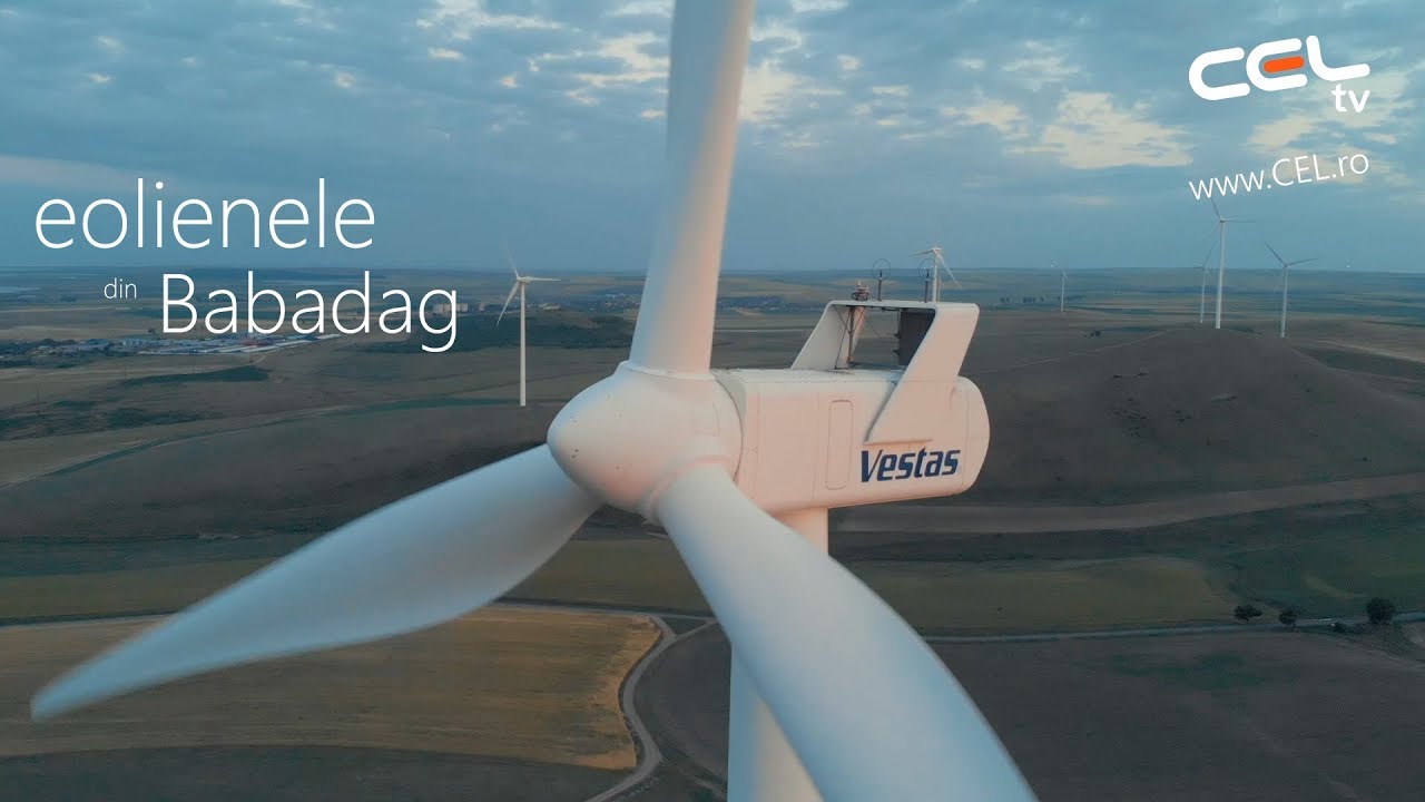 Eoliene din Babadag si imprejurimile filmate din drona