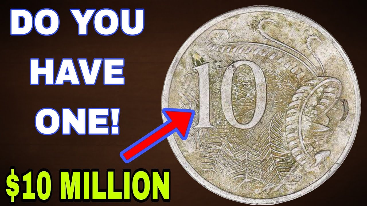 Up to $4,900 worth for these 10c coins! Check this out australia 10 cent coin 1969 look for this?