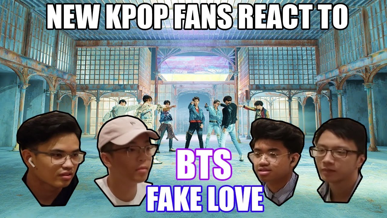 REACTING TO BTS FAKE LOVE 방탄소년단 OFFICIAL MV (OurKrew Reacts)