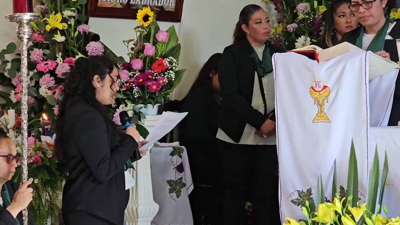 Misa de la Virgen de Guadalupe del medio día del 12 y dansa de malinches.🤗👏✨️✨️