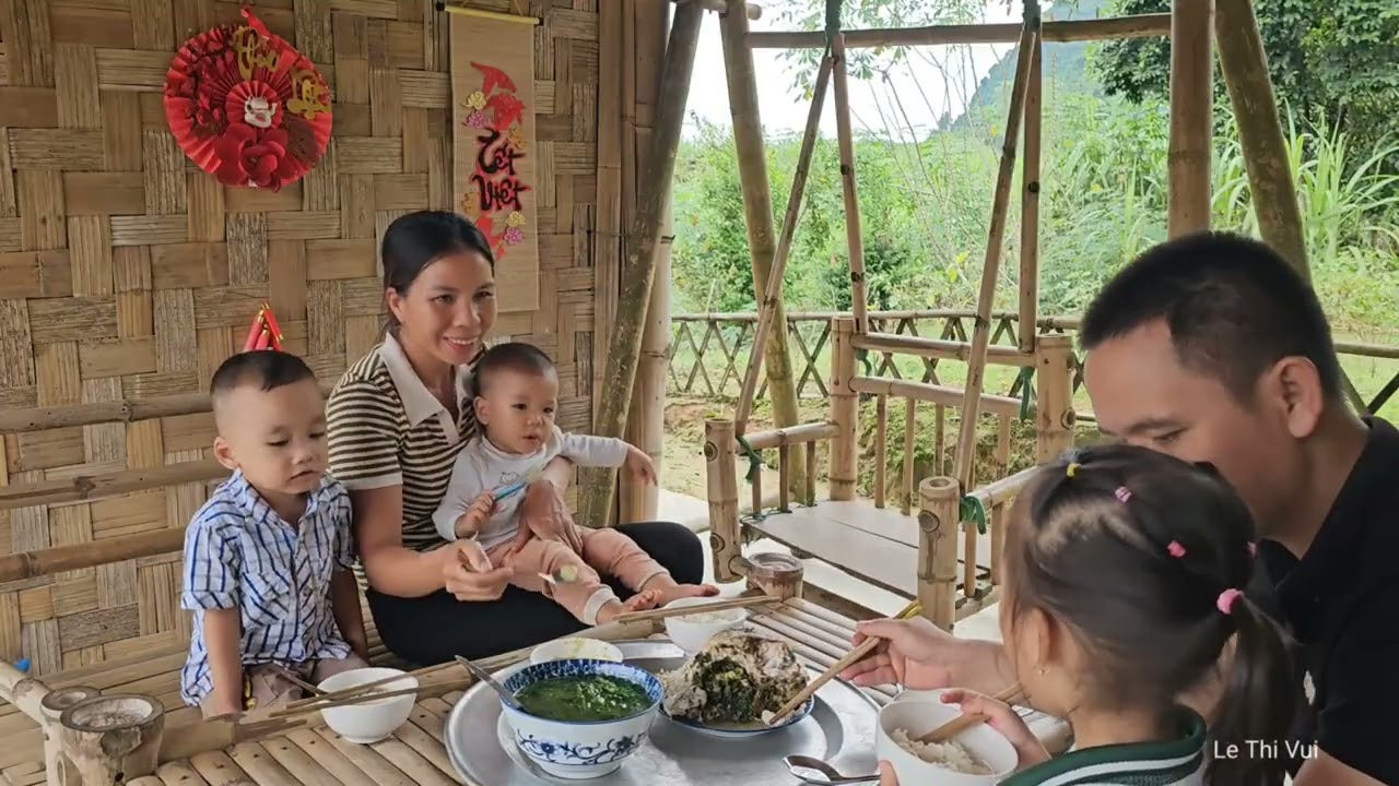 Full video: Ve's days at home, a happy life with family.