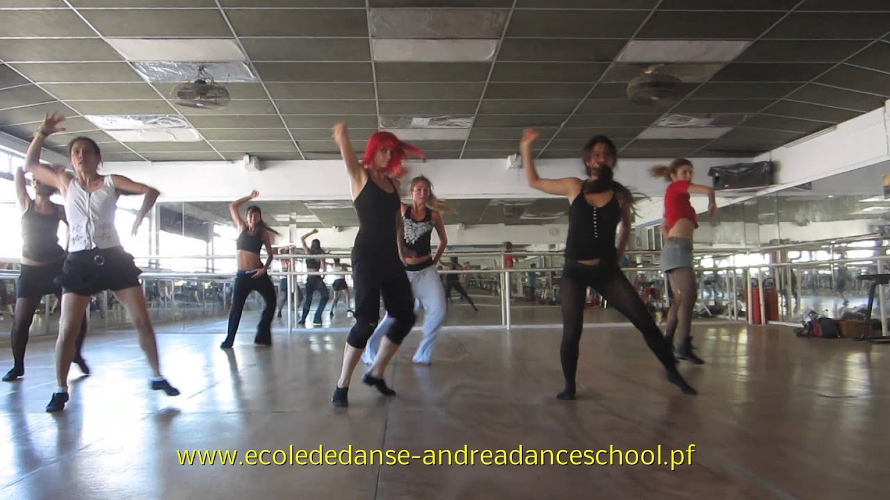 Stage de Vaiki Vaea &agrave; l'&eacute;cole de danse Andrea dance school